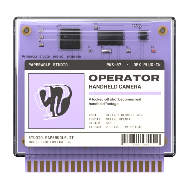 OPERATOR cartridge